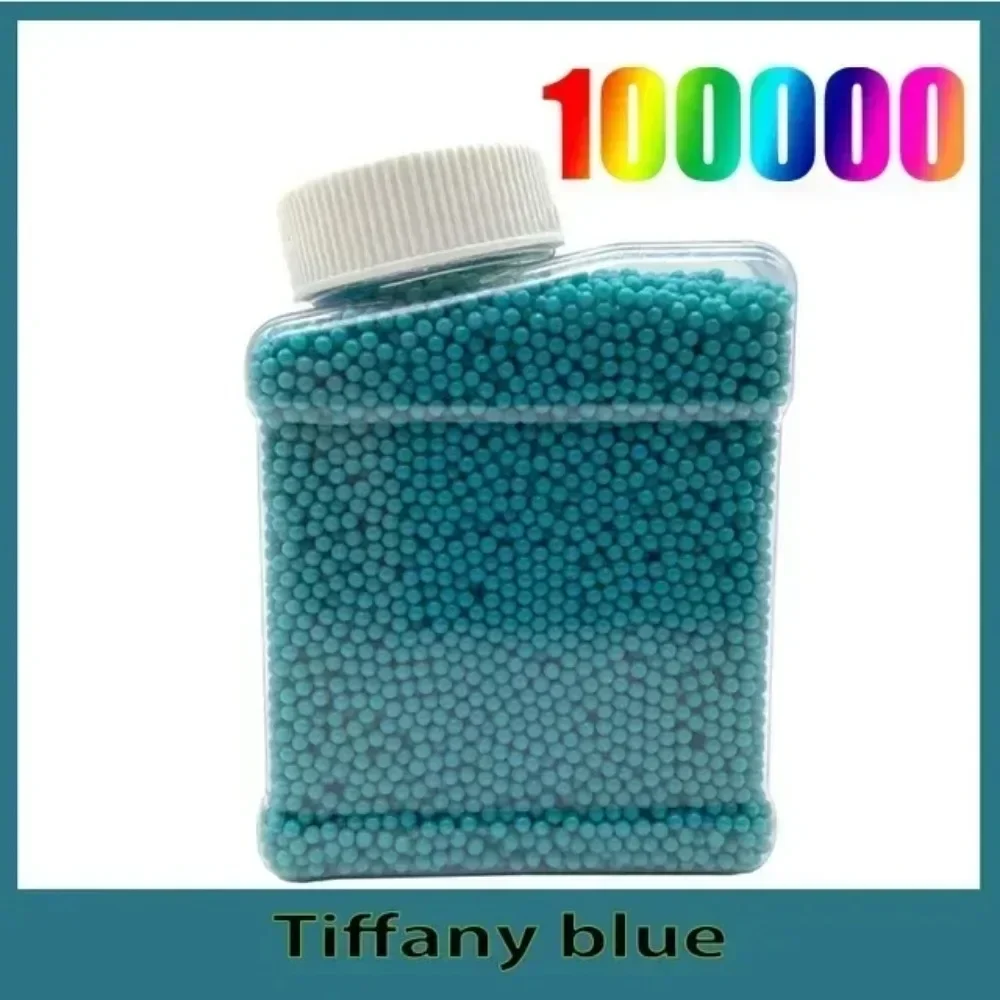 PPWater Balls Beads With Bottle 7-8mm Gel Water Beads Works For Gel Ball Gun And Splatter Ball Blaster Non-Toxic No StainAA