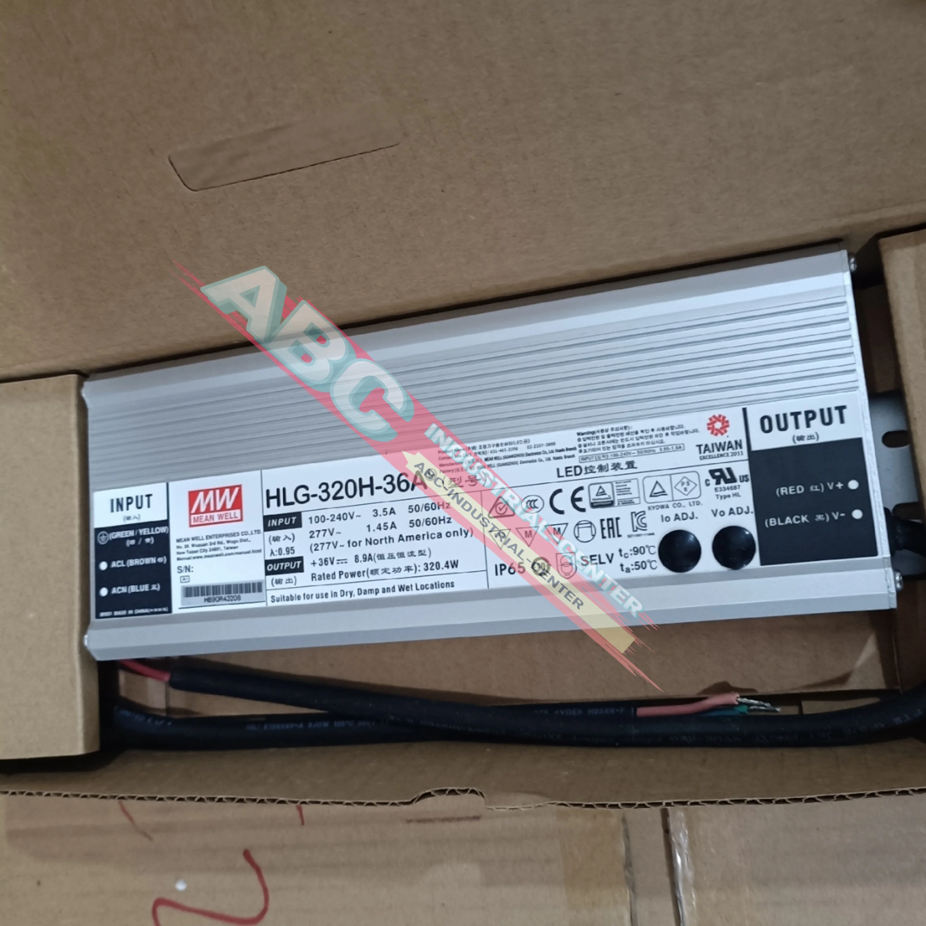 

HLG-320H-36A | 36В HLG-320H-36B | Совершенно новый импульсный источник питания 36 В