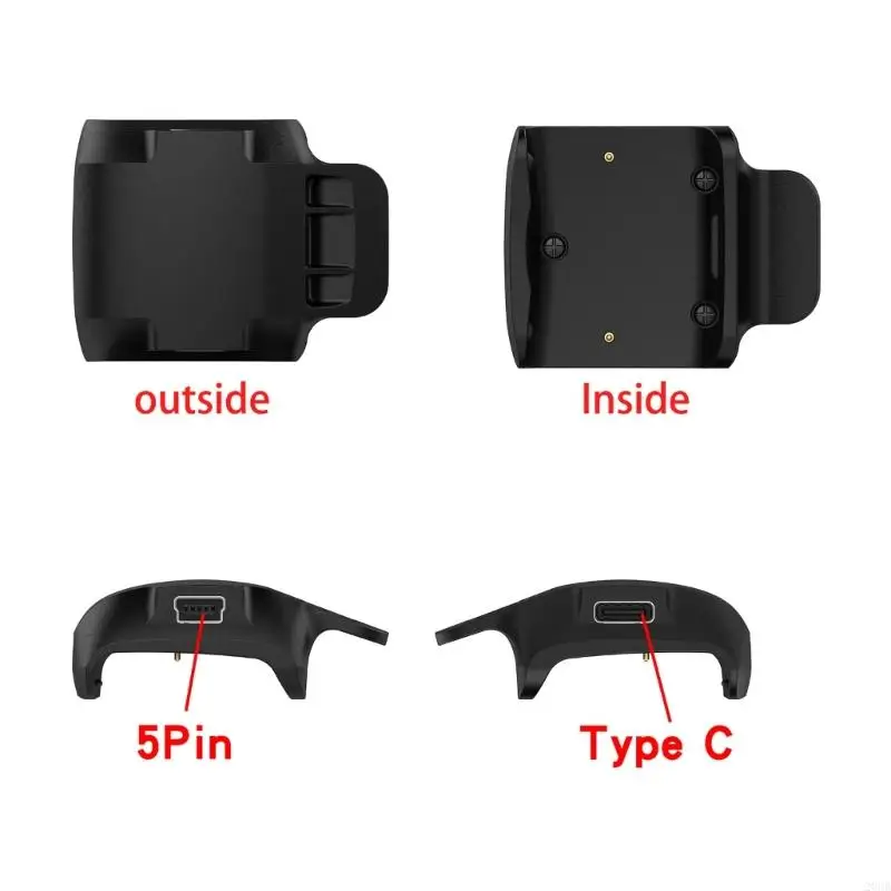 Conectores carregamento colarinho posicionamento cães 20cb para colarinhos terras altas esportivas USB C e USB