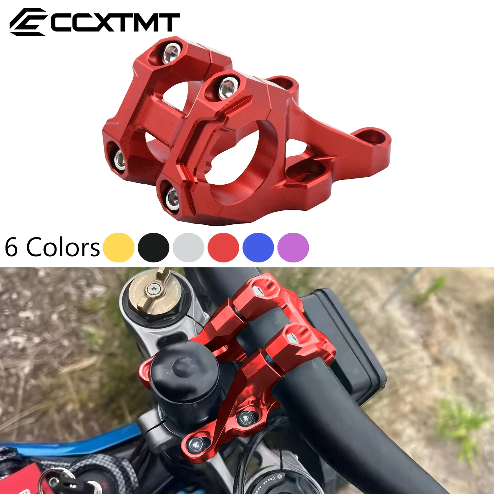 31.8mm Direct Mount Stem Ultralight CNC Aluminum Stem For Segway X260 X160 For Surron light bee X S L1E For Talaria Sting MX3