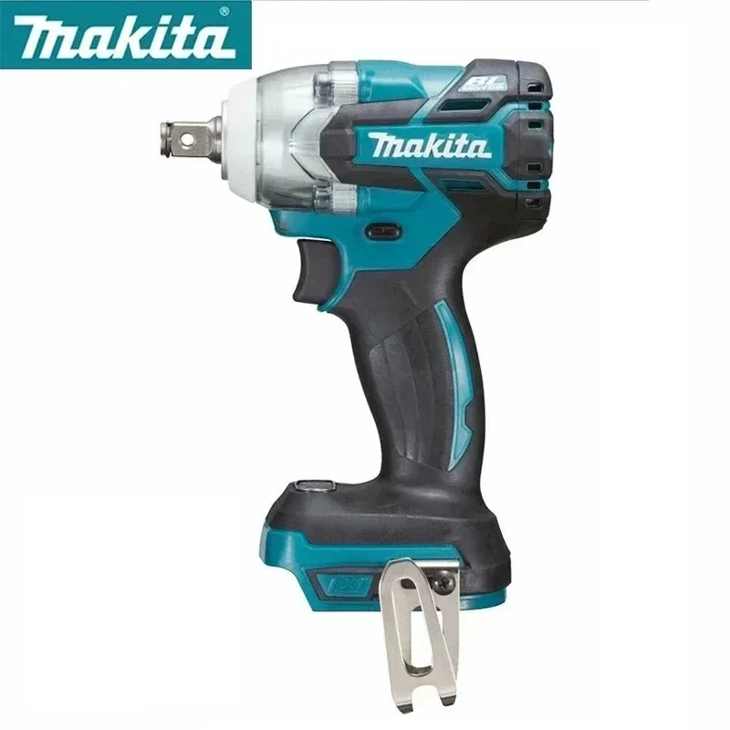 Makita DTW285 18V Brushless Cordless Impact Wrench For Door Window Frame Curtain Wall Bolt Fastening Installation Tool