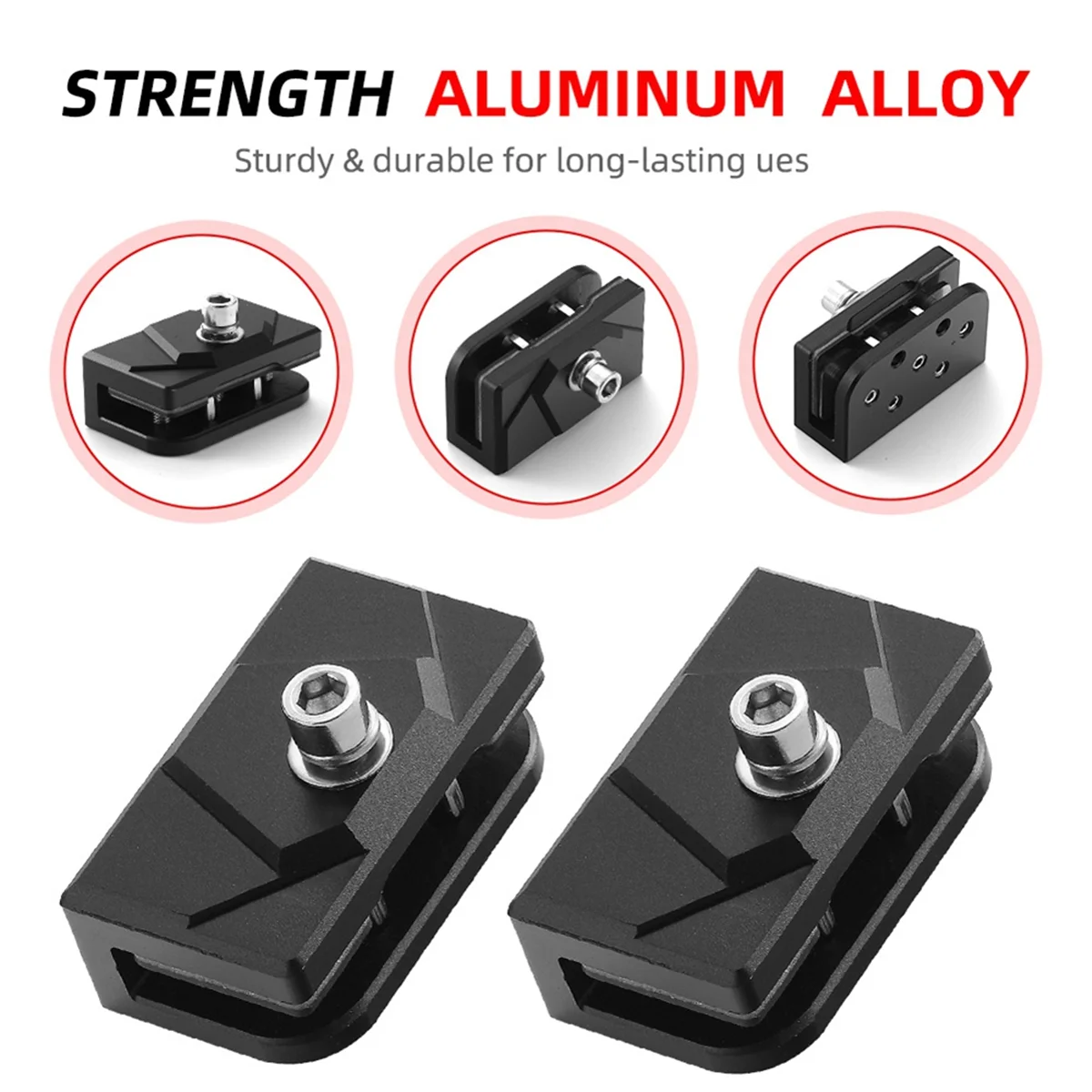 دعامة تثبيت الإضاءة T48C_Hood، دعامة تثبيت من الألومنيوم لشاحنة سيارات الدفع الرباعي، دعامة إضاءة خندق #6