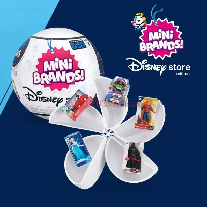 New Zuru 5 Surprise Mini Brands Toy Store 1st Edition Mystery Blind Ball Cute Collectible Figurines Desktop Decor Birthday Gifts