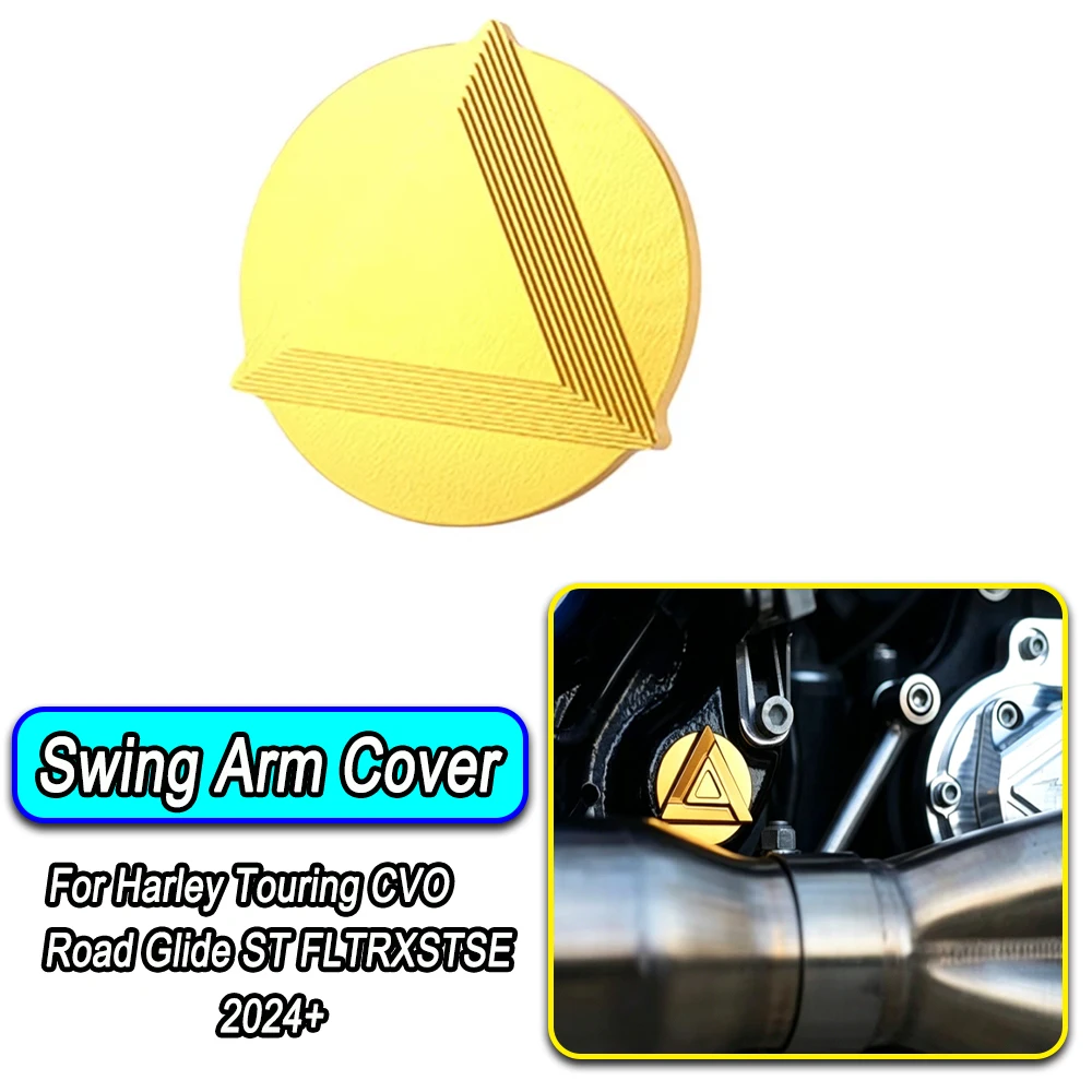 

Tinted Swing Arm Cover Protector Rear Guard Parts For Harley Touring CVO Road Glide ST FLTRXSTSE 2024+ Motorcycle Accessories