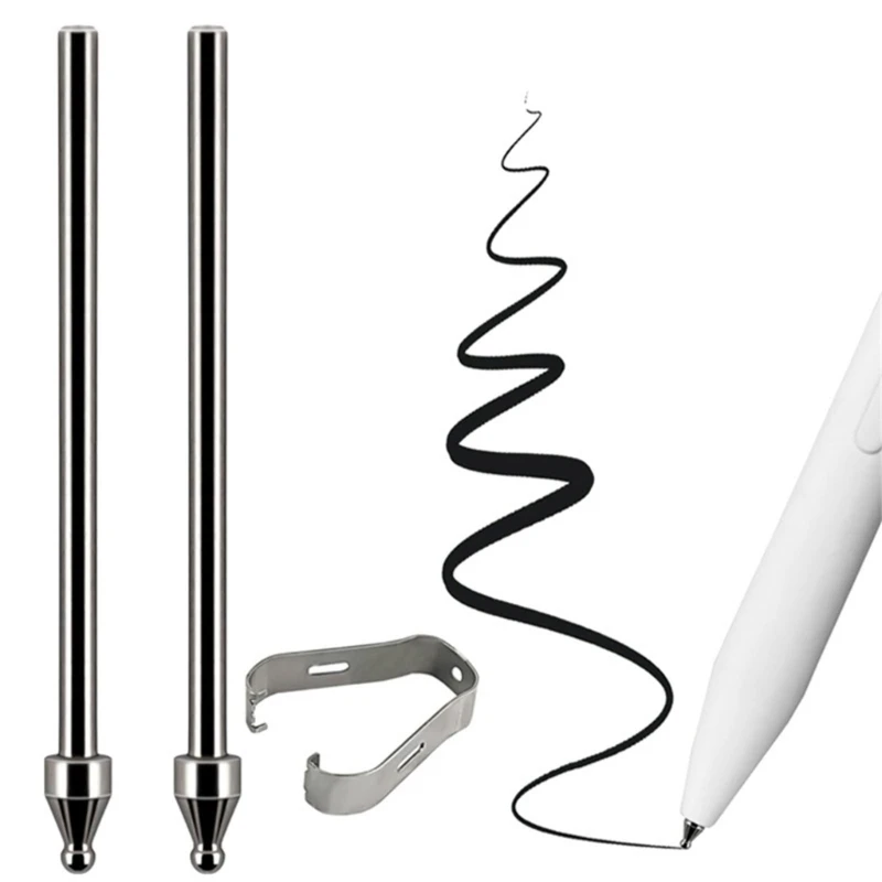 

Metal Pencil Nibs for Tab S 7/8/9 Styluses Pencil Nibs for Provide Enhances Durability and High Sensitivity Nibs H8WD