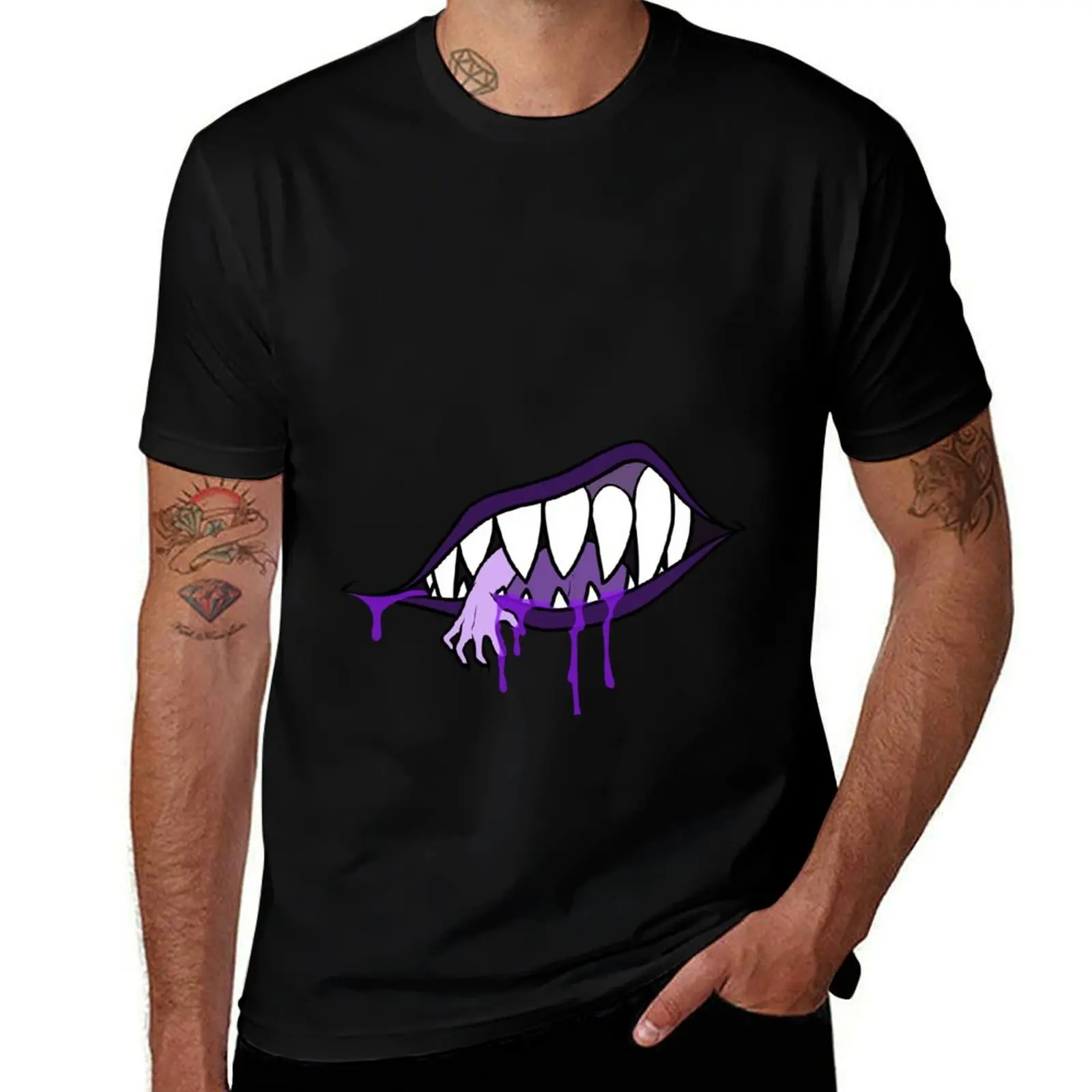 Drool (nightshade) T-Shirt sweat Funny t-shirts clothing for men