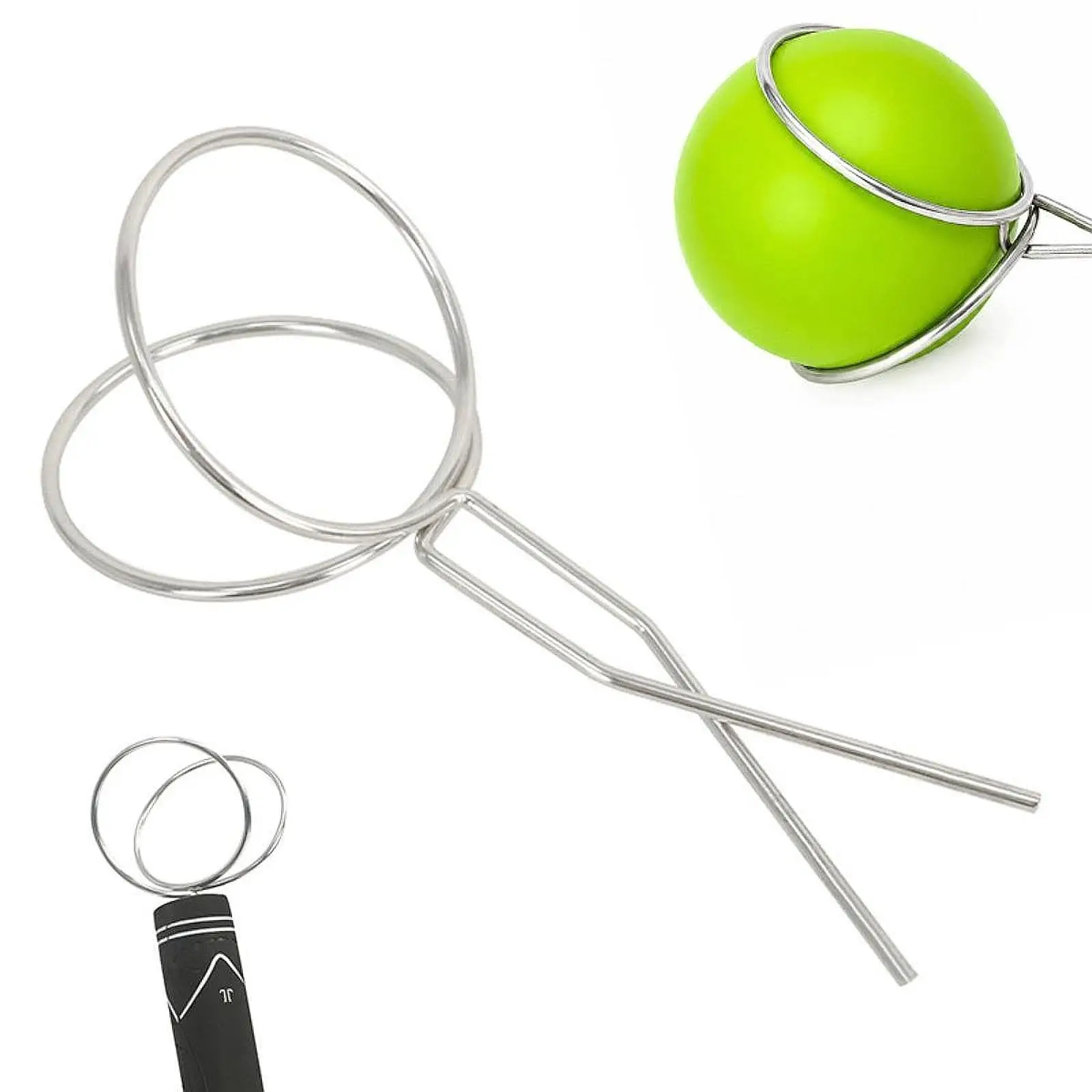 Convenient Golf Ball Collector Grabber Clip Easy to Use Lightweight Retriever for Golf Accessories and Practice Games