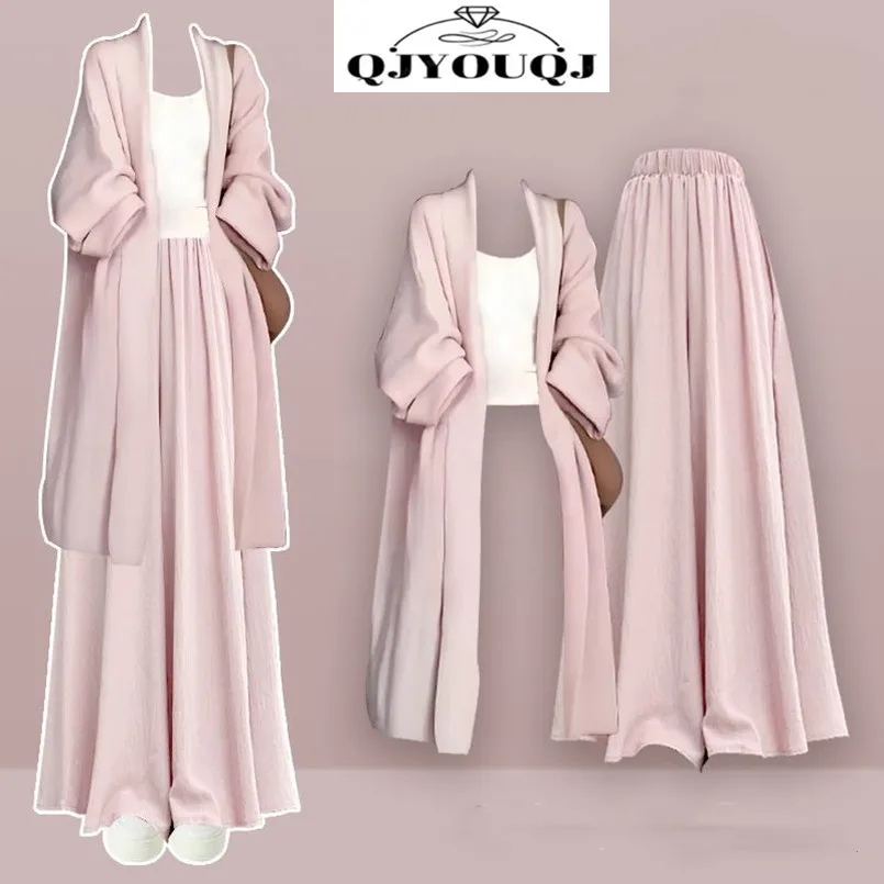 

Autumn/Winter Women's Set New Korean Style Atmosphere Casual Cardigan Vest Casual Skirt and Pants 3-piece Set