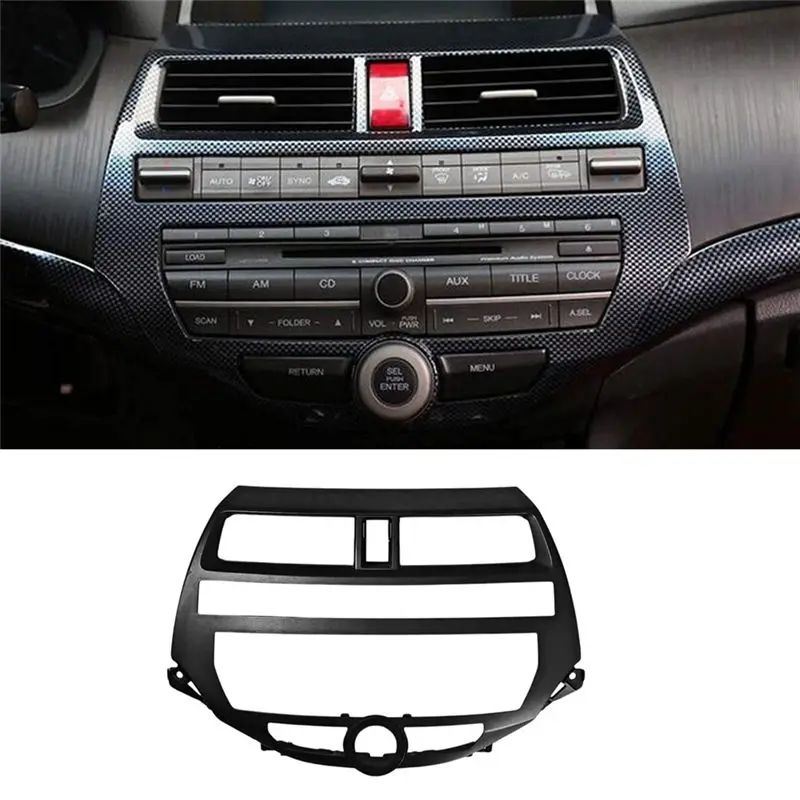 Car Styling Console Center Cover Dashboard Frame Instrument Panel For Honda Accord 2008-2012 Us Version-A61E
