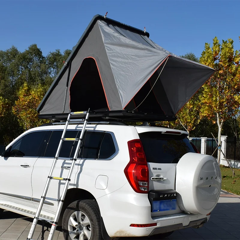 3-4 Person Clamshell Aluminum Camping Hard Shell 4x4 SUV Car Top Roof Tent For Sale