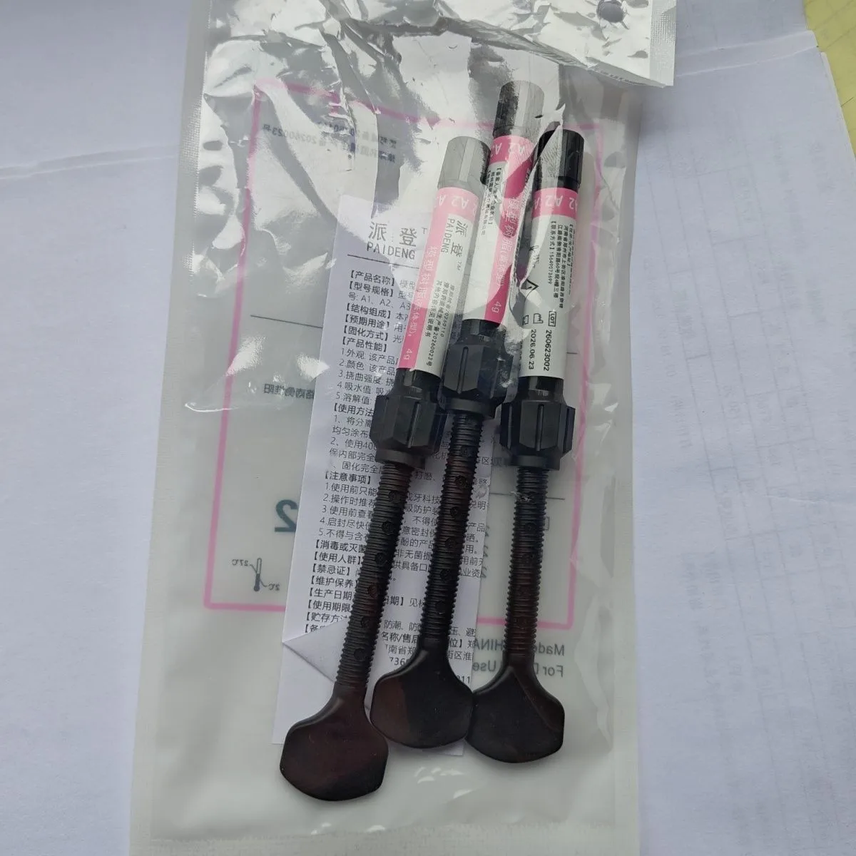 Dental Light-Cured Model Repair Resin Syringe 4g Material Oral Cavity Dentistry Lab Supplies Nursing A1 A2 A3 view 3