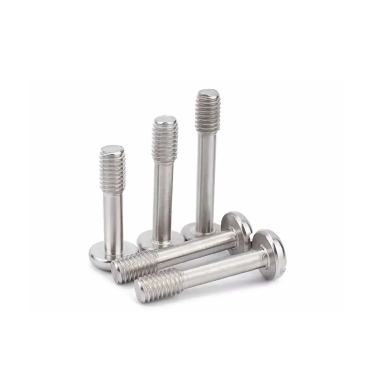 304 Stainless Steel Pan Head Slotted Screw Gb837 Hand Tightened Non Loosening Bolt M2.5M3M4M5M6M8