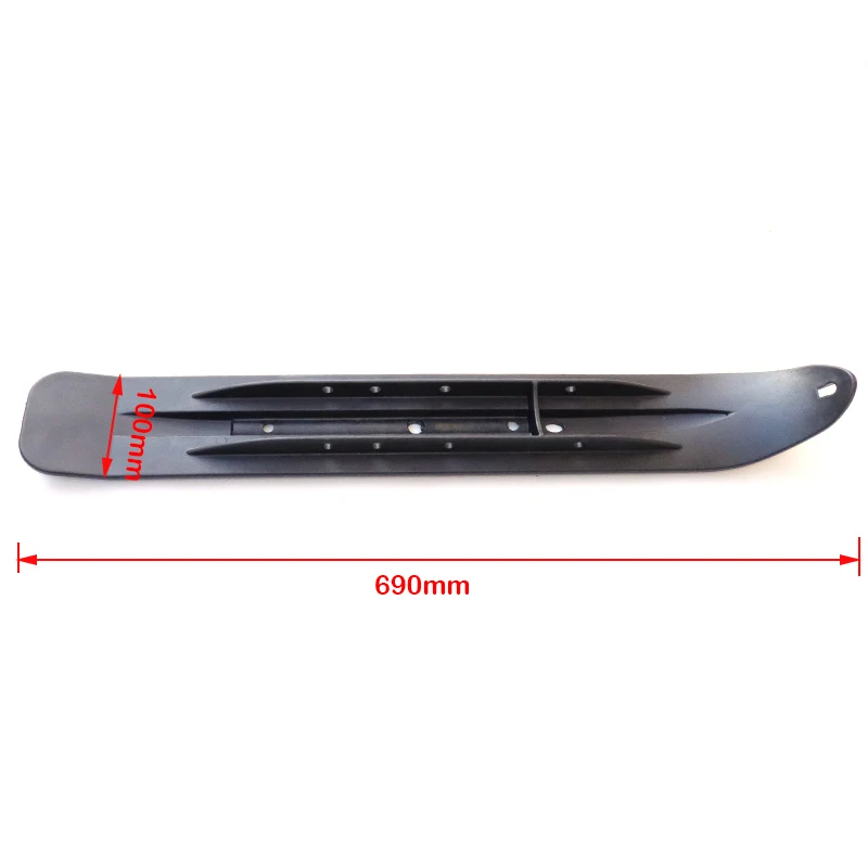 Skiboards العجلات الأمامية التزلج البلاستيكية ل Moto Buggy رباعية الذهاب كارت دراجة ثلاثية العجلات ATV UTV دراجة الثلج زلاجة زلاجة تعديل أجزاء