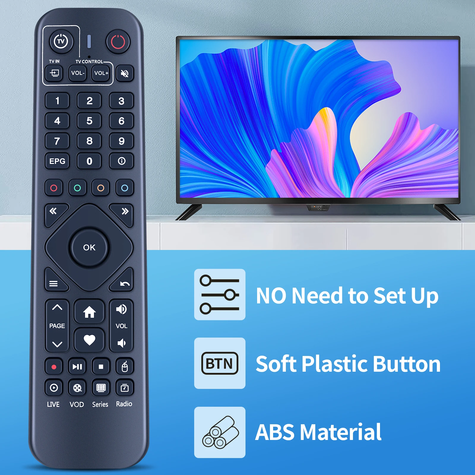 New Remote Control For Amiko A6 A9 Series LX800 A6 A6N A6N MAX A9 RED A9 BLU