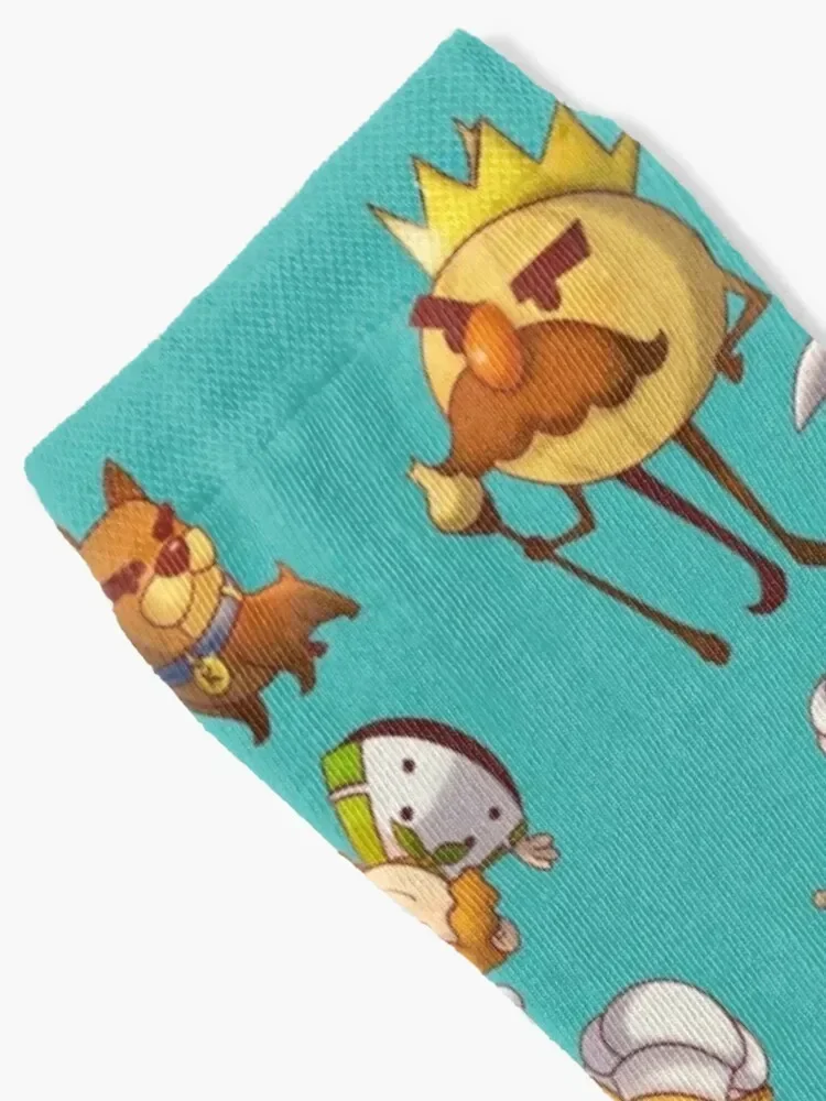 Overcooked Socks professional running loose gift Socks Man Women's