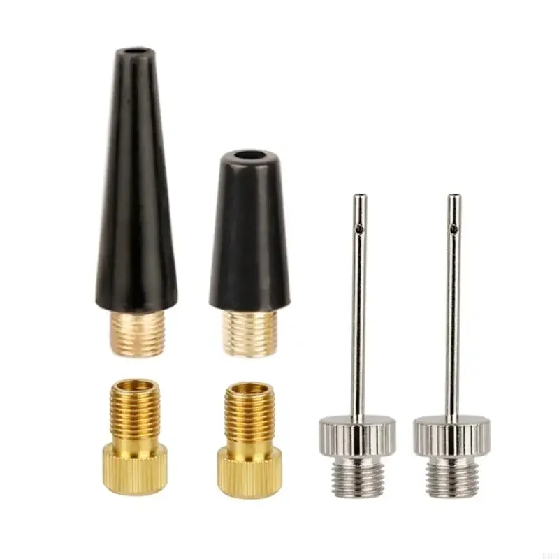 

Ball Pump Needle Set Bike Tire Valve Adapters Inflator Nozzle Tool for Air Pumps Tire Needles