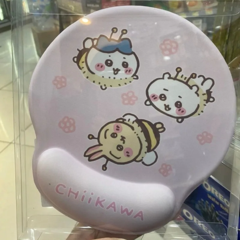 لوحة ماوس MINISO Chiikawa Hachiware Momonga محدودة من السيليكون أنيمي متعدد الألوان جميلة وعملية لطيفة حصيرة كرتونية هدية ذاتية الصنع #3
