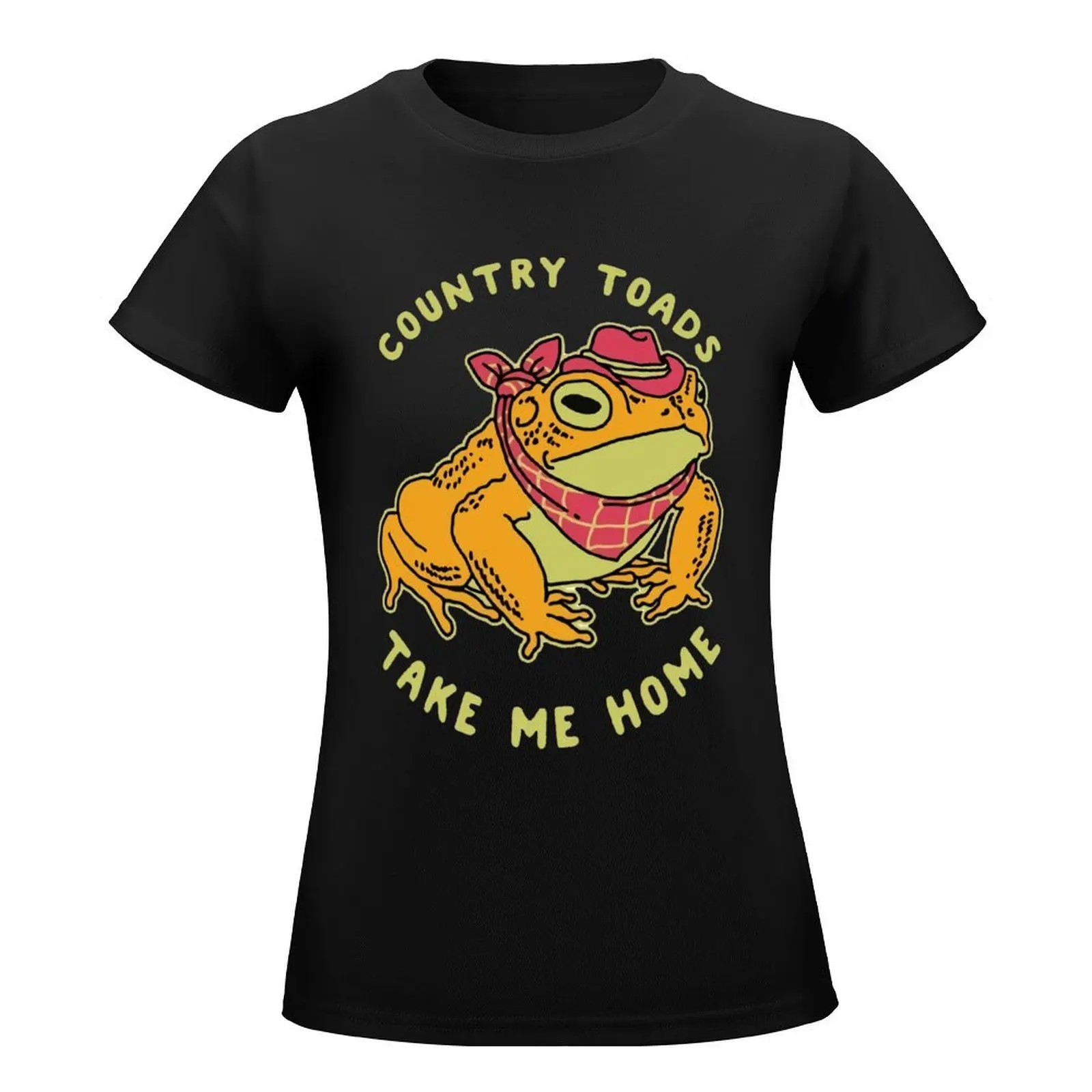 Country Toads Take Me Home Garden T-Shirt shirts graphic tees female Top Women