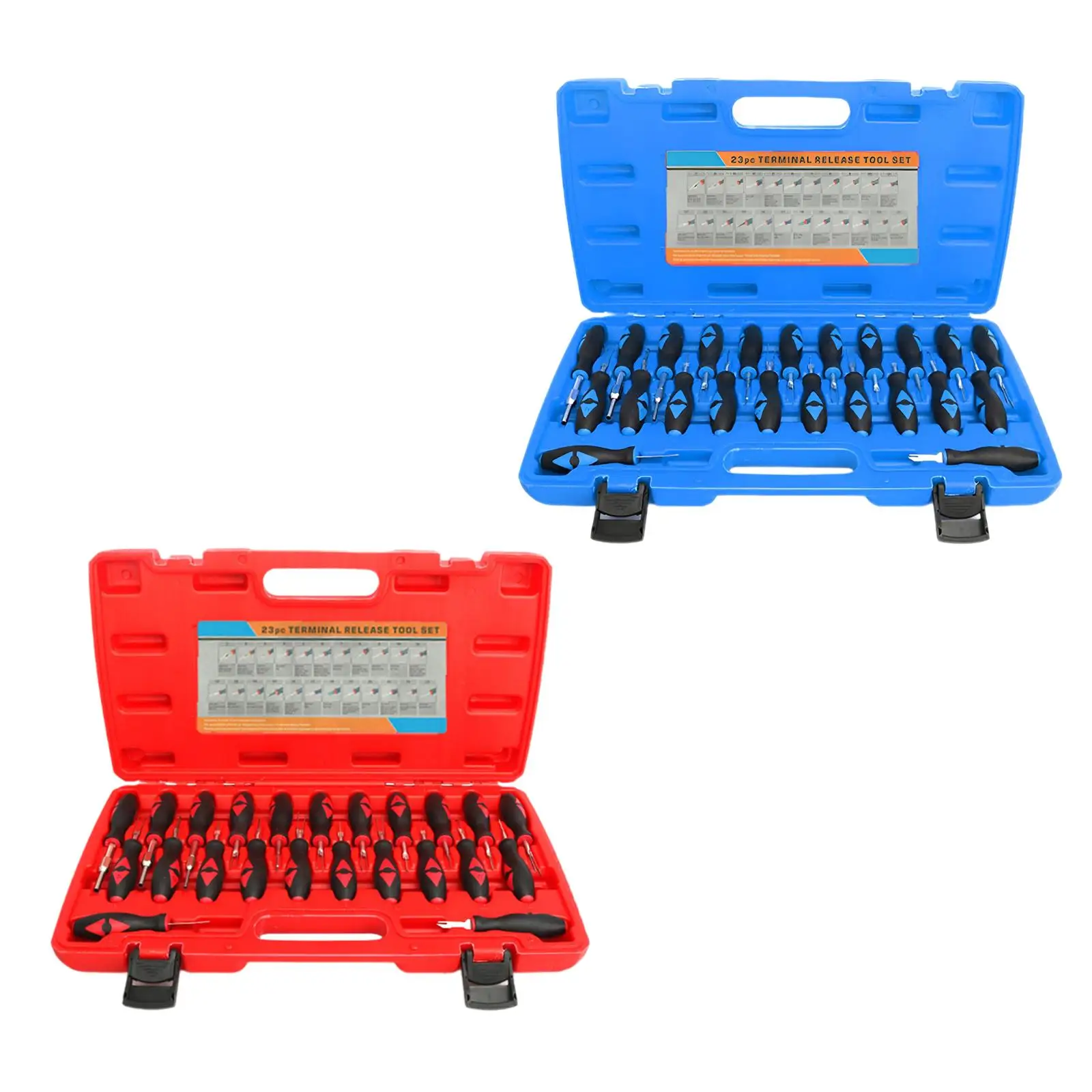 

Универсальный набор инструментов для снятия клемм, организованный набор инструментов, набор съемников, ремонтный набор, 23 предмета