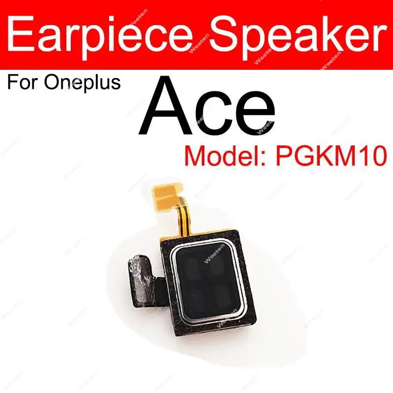 Oortelefoon Luidspreker Voor Oneplus 1 + Ace Pro Ace 2 2V Ace Race Top Oortelefoon Luidspreker Geluid Flex Kabel Vervanging