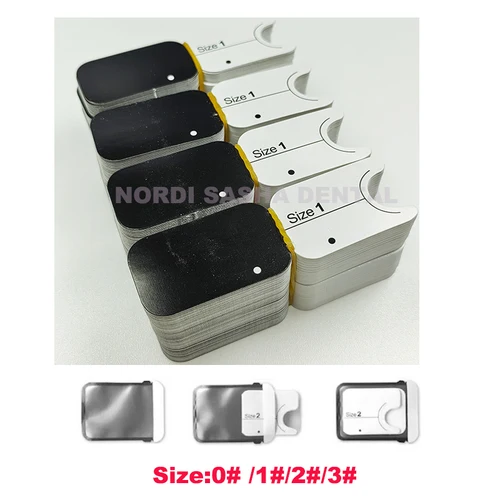 Placa de imagen de fósforo PSP Dental, placa de escáner de rayos X, tarjeta de papel, odontología, película de rayos X, placa de escaneo, cartón de protección