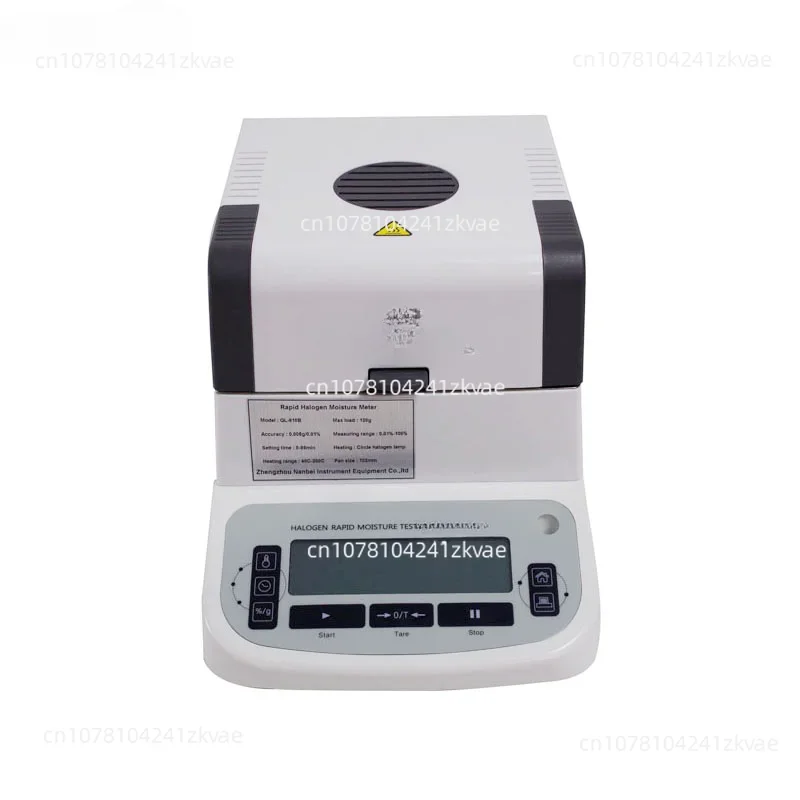 120g automatic Lab textile cotton wood feed paper peanut food coffee bean halogen moisture analyzer meter