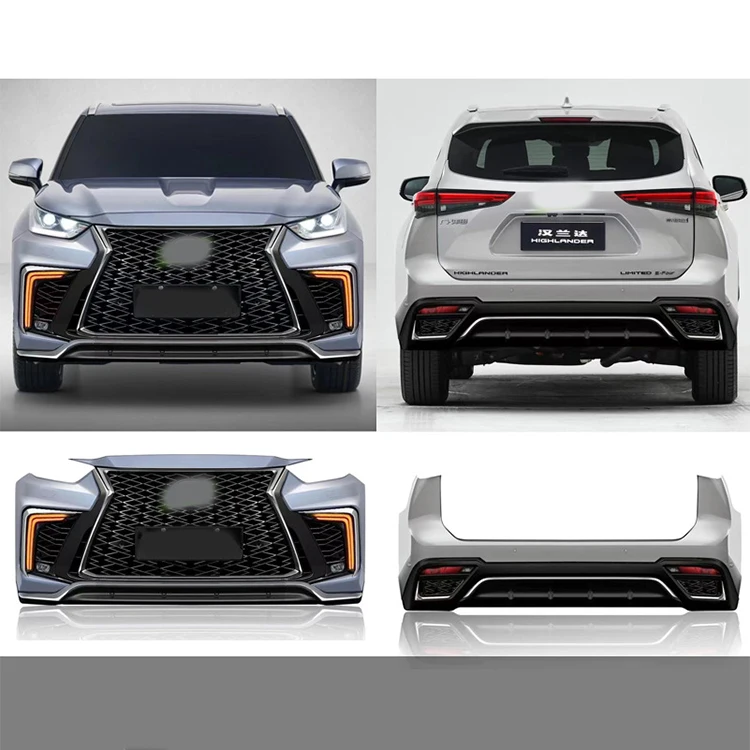 Hot Sale Shengyuan Body Kits For Toyota Highlander 2020 2021   Accessories