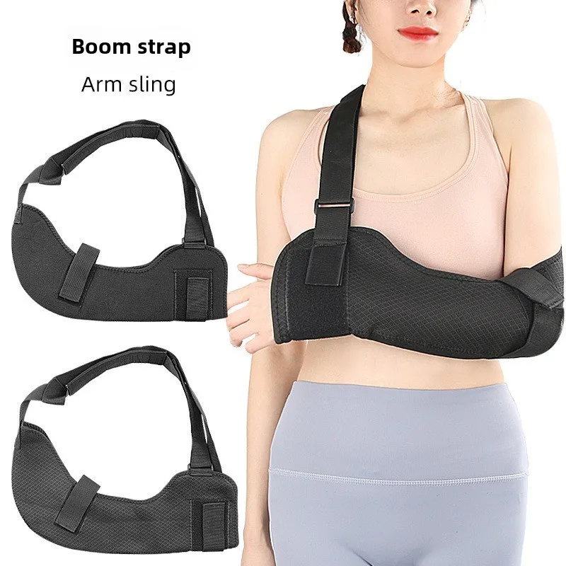 Elbow Brace Support Shoulder Sling Immobilizer Brace Broken Fractured Arm Strap Injury Sprain Arm Brace Sling Pain Relief