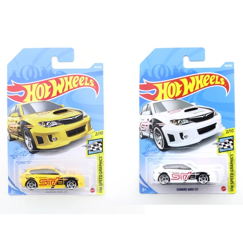 

2021-68 2022-67 2023-21 Hot Wheels SUBARU WRX STI Mini Alloy Coupe 1/64 Metal Diecast Model Car Kids Toys Gift