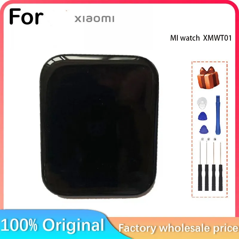 For Xiaomi mi watch LCD Display touch screen panel digitizer Assembly Repair Smart Watch Screen Repair