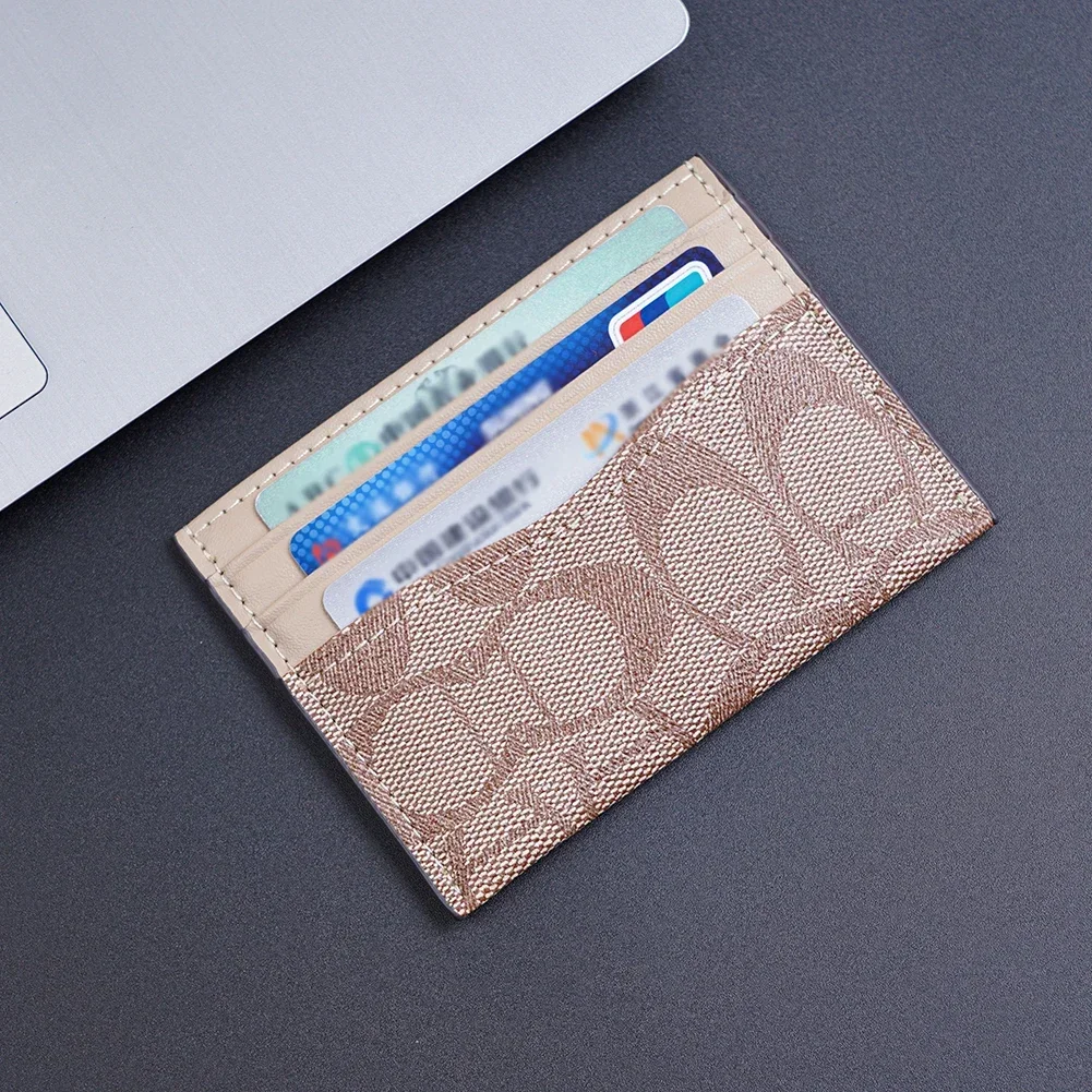 Compact Luxury Design Wallets for Women Multi-Function Card Holder PU Leather Female Small Card Bag Short Women's Purse image 5