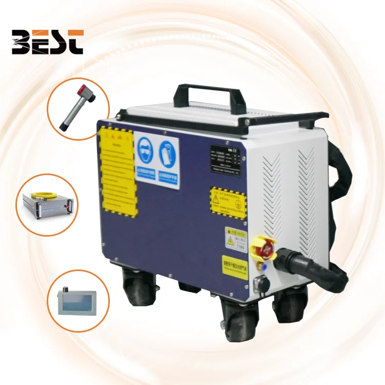 

ЛУЧШИЙ Портативный лазерный очиститель ржавчины 100 Вт 200 Вт JPT Raycus, импульсный ручной лазерный аппарат для очистки