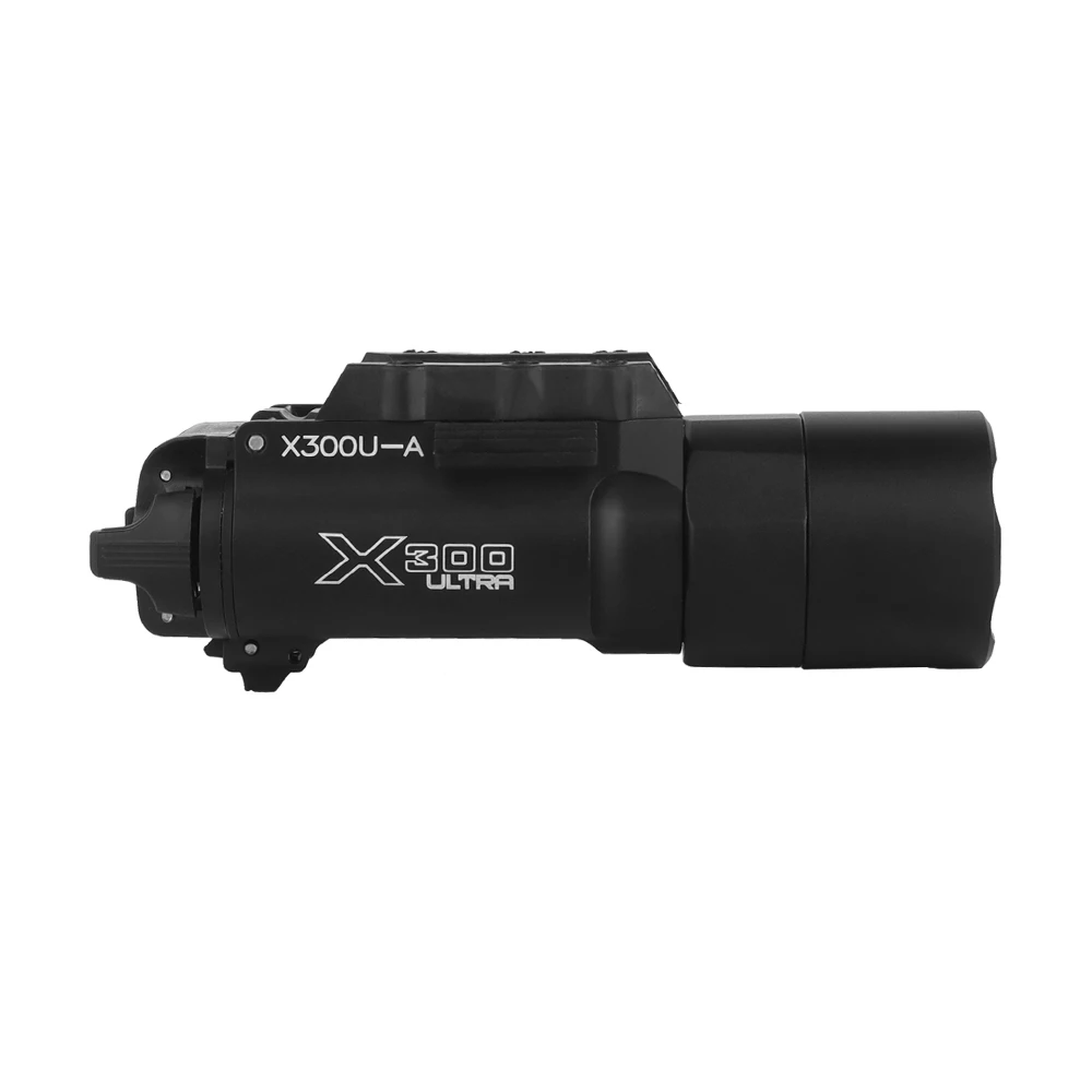 Surefir Style X300U Ultra Scout Light Pistol Light Lanterna Rifle Strobe Flashlight Fit 20mm Rail Airsoft Hanging Tactical Light