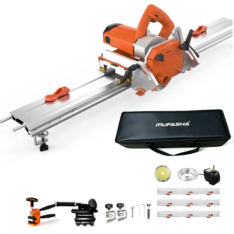 Electric and Manual Tile Cutter 55° and 90° Large Slab Track Cutting Machine, 3000mm Porcelain Cutting Machine