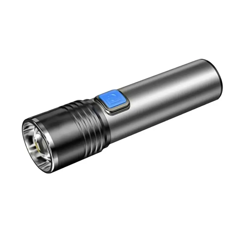 A84E-395Nm UV Flashlight USB Rechargeable UV Light Ultraviolet Flashlight For Pet Urine Detection Resin Curing