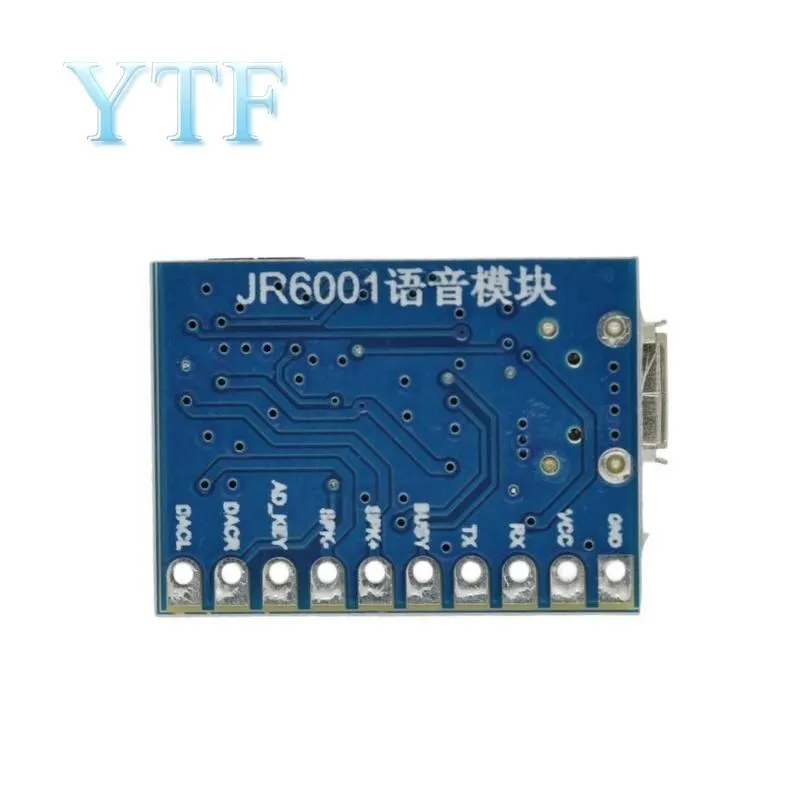 Voice Module Playback Serial Voice Broadcast Recognition Module Customized Voice Chip Control Module JR6001