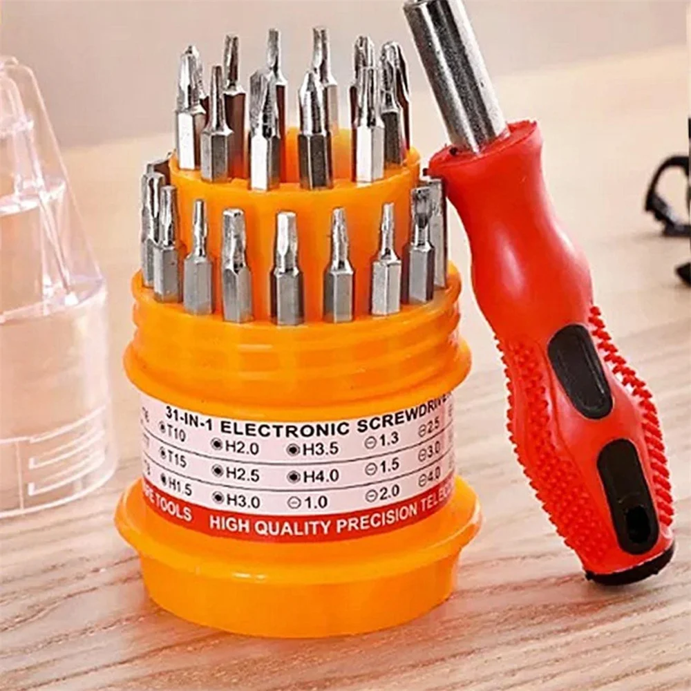 31 In 1 Precision Screwdriver Game Torx Alen Philips Miscellaneous Key Tips