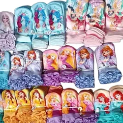HOT TOYS Princess Socks Girl Soft Cotton Bright Color Socks size 15-20CM for Kids 3-8T Children Christmas Gift Party Favors