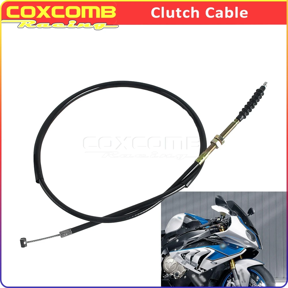 

130CM 1300MM 1.3M Clutch Cable Motorcycle Pull Brake Control Wire For BMW S1000RR S 1000RR S 1000 RR HP4 Race Stainless Braided