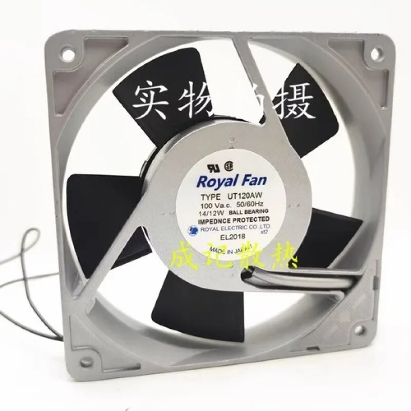 

Y FOR ROYAL TYPE UT125AW 110VAC 120*120*25MM Aluminum Frame AC Fan
