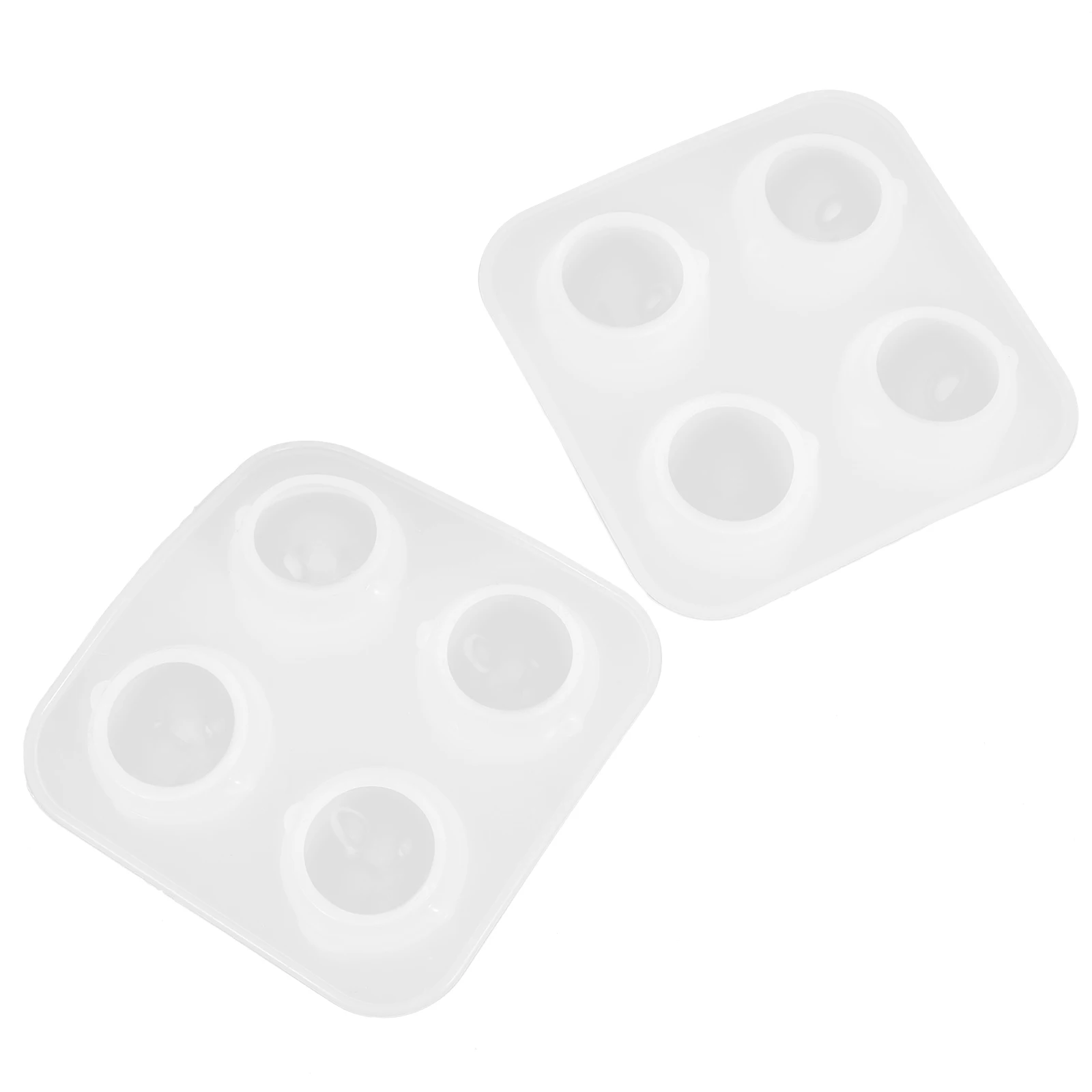 

2 Pcs Crystal Epoxy Mold Animal Shape Resin Small Animals 3d Silicone Molds for