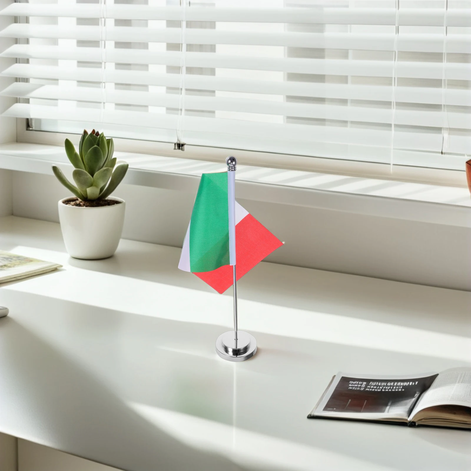 

Italian Table Desktop Decorations Rectangle Party Theme Stick Ornament Italy Design Polyester Compact Easy Installation Home