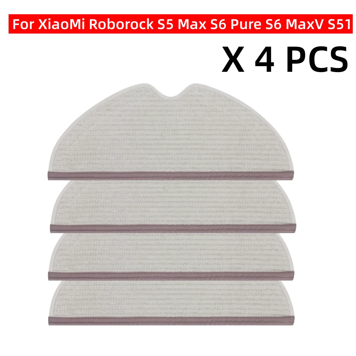 Upgraded Version Cleaner Robot Mop Cloths Rags For XiaoMi Roborock S5 Max S6 Pure S6 MaxV S5 S51 S50 S55 Xiaowa E25 E35