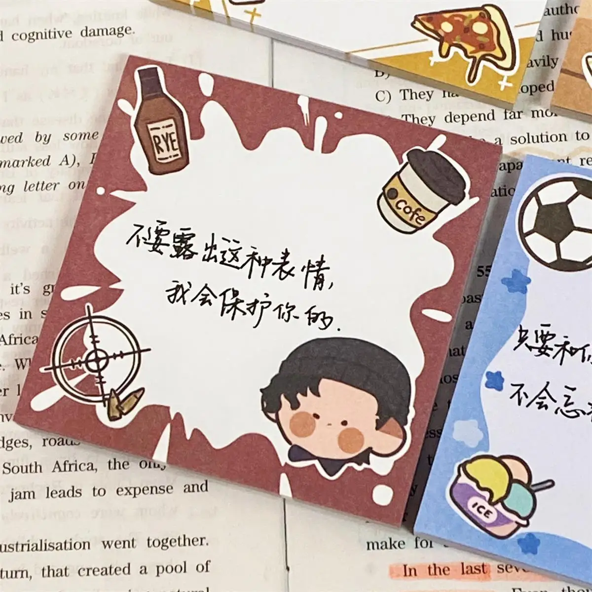 Bloc-notes KendpiercKudo, Ran Mouri, Ai Haibara, Animation populaire, Version périphérique Q, Bloc-notes, Message Paper, Fournitures scolaires, 50 pièces