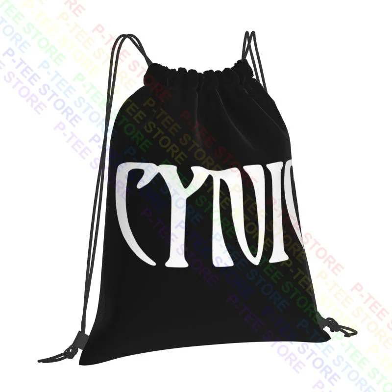 Cynic American Alternative Metal Rock Band Drawstring Bags Gym Bag Travel New Style Eco Friendly Clothes Backpacks