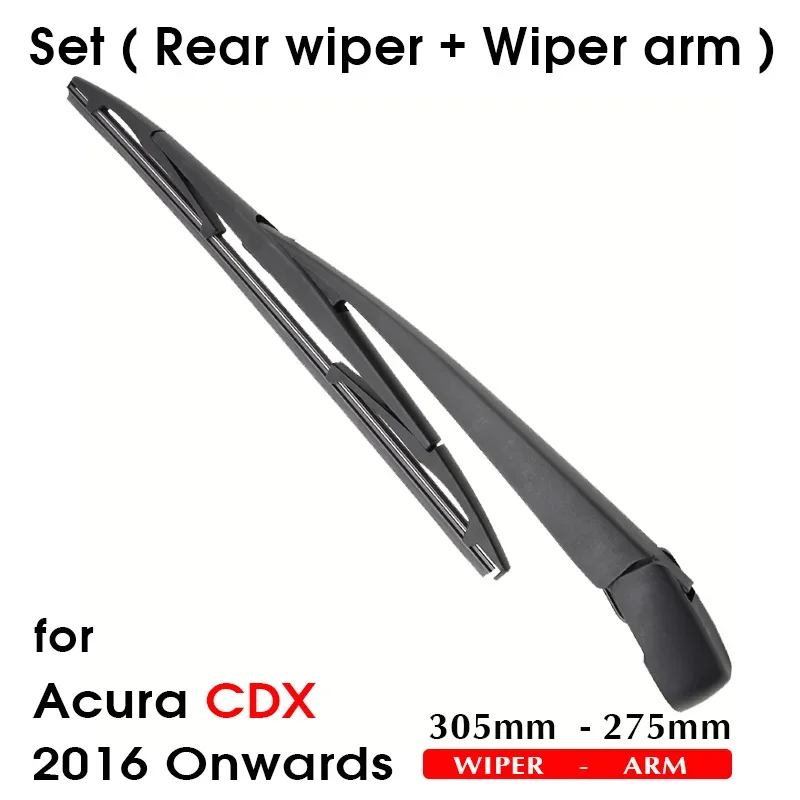 BEMOST Car Rear Windshield Wiper Arm Blades Brushes For Acura CDX 2016 Onwards Back Windscreen Auto Styling Accessories