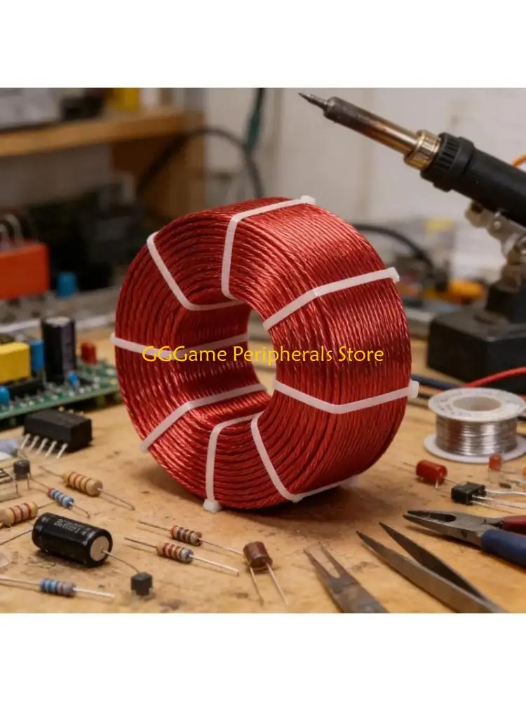 

U55B High Purity 4N OFC Air Cores Music Inductors For Speaker Upgrades DIY Projects