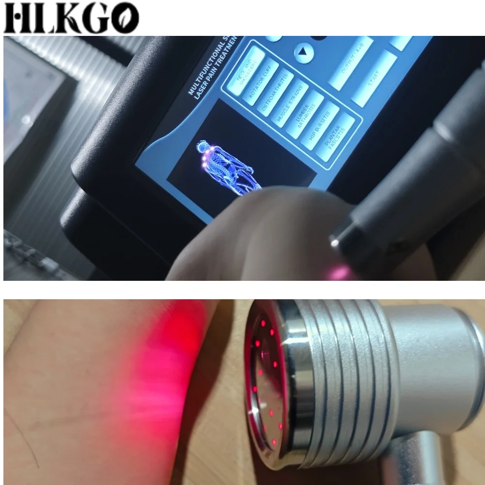 Handheld 1064nm Low Level Laser Device, All-in-One Physiotherapy for Pain Management, Soft Tissue Healing and Home Rehabilitatio