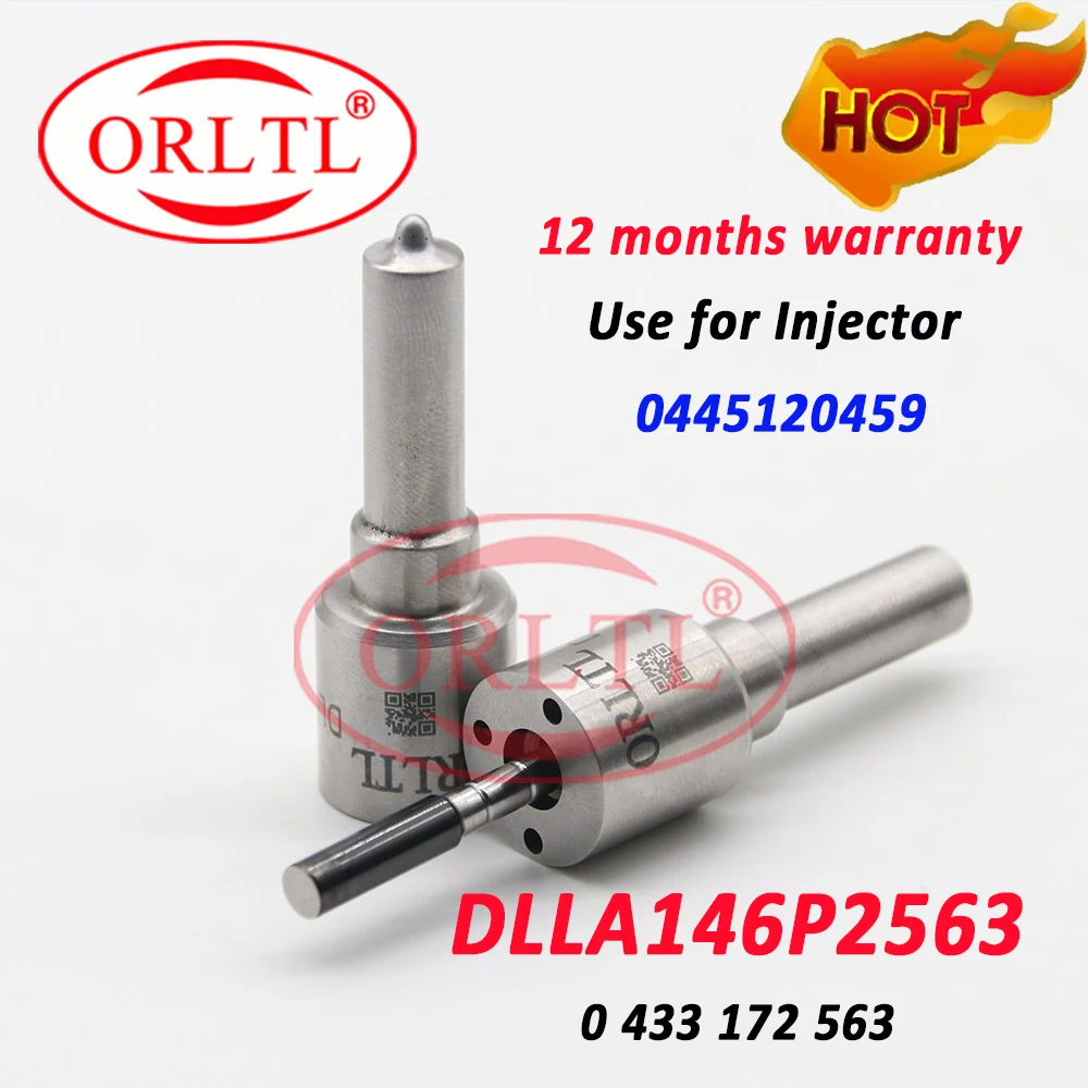 0 433 172 563 ORLTL Nozzle DLLA146P2563 DLLA 146 P 2563 Diesel Injector DLLA 146P2563 For Bosch 0445120459 Auto 0 445 120 459