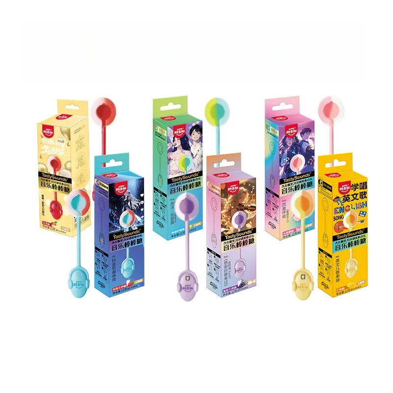 

Music Candy Toys Fruit Flavors Can Singing Lighting Luminous Anime Figure Song Mashup Multilingual Fun Toy Creative Product Gift
